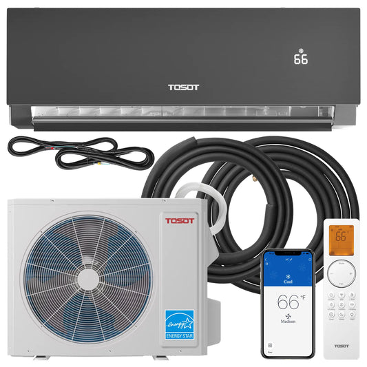 Aoraki 24.5 SEER2 18,000 BTU Heat Pump Mini Split AC w/ERV System