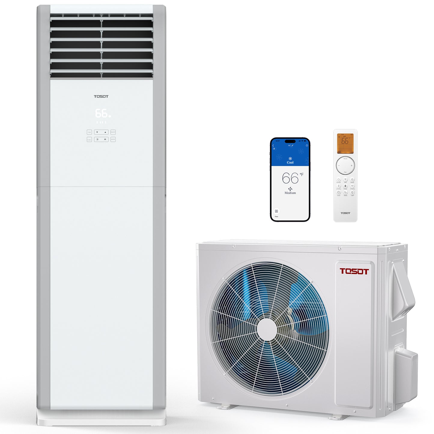 34,000 BTU Floor Standing Mini Split Air Conditioner