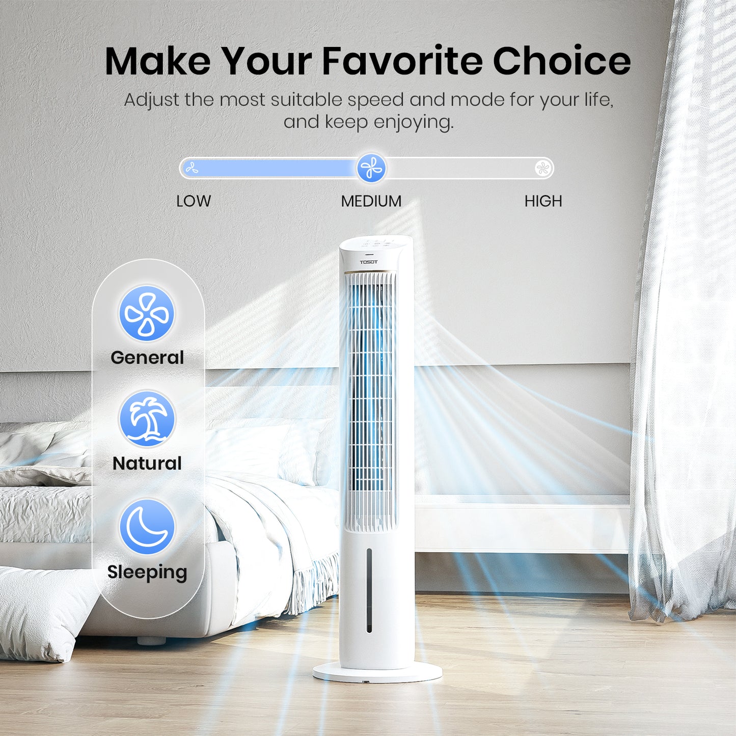 Make Your Favorite ChoiceAdjust the most suitable speed and mode for your life,and keep enjoying