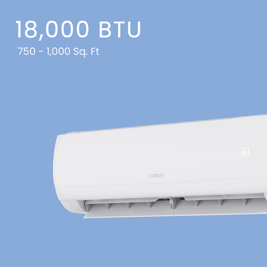 18,000 BTU Mini-Split Heat Pump Air Conditioner-230V - TOSOT Direct