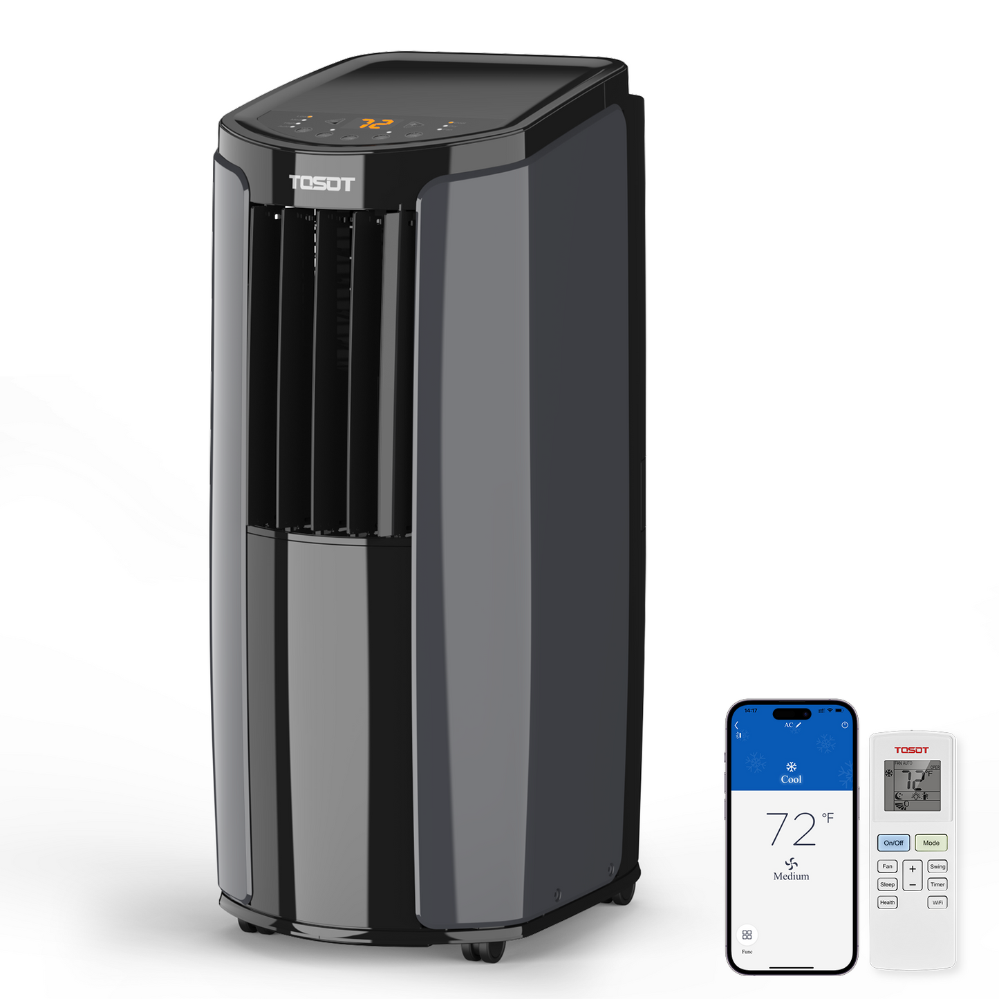 Shiny 10,000 BTU Portable Air Conditioner - TOSOT Direct