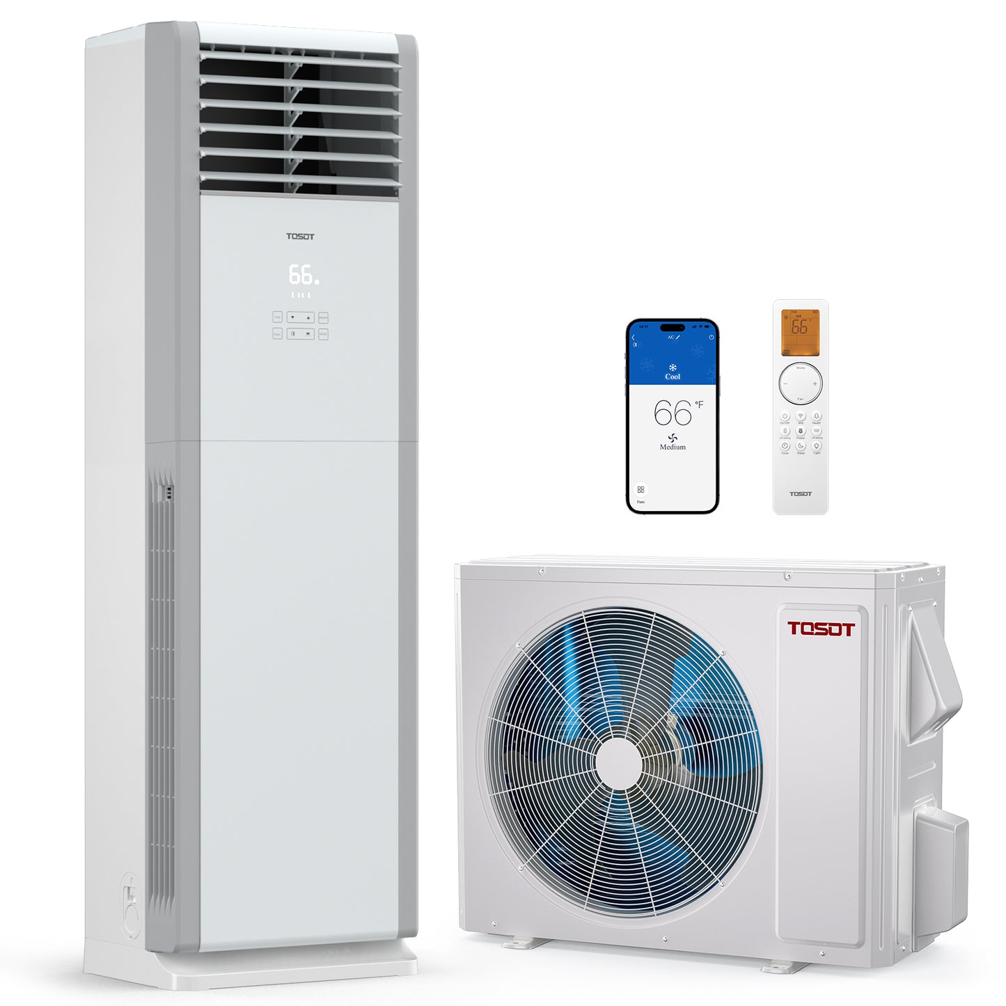34,000 BTU Floor Standing Mini Split Air Conditioner