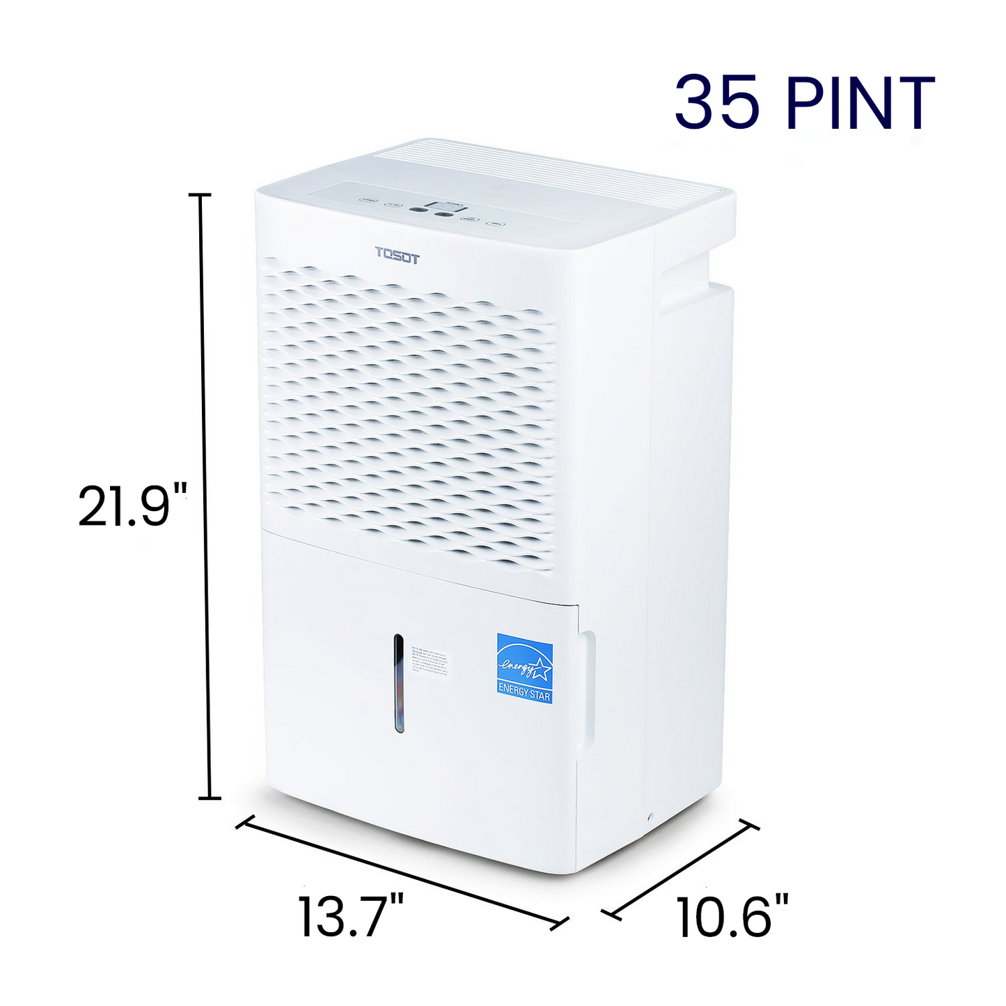 35 Pint Dehumidifier (2012 DOE 50 Pint) - TOSOT Direct