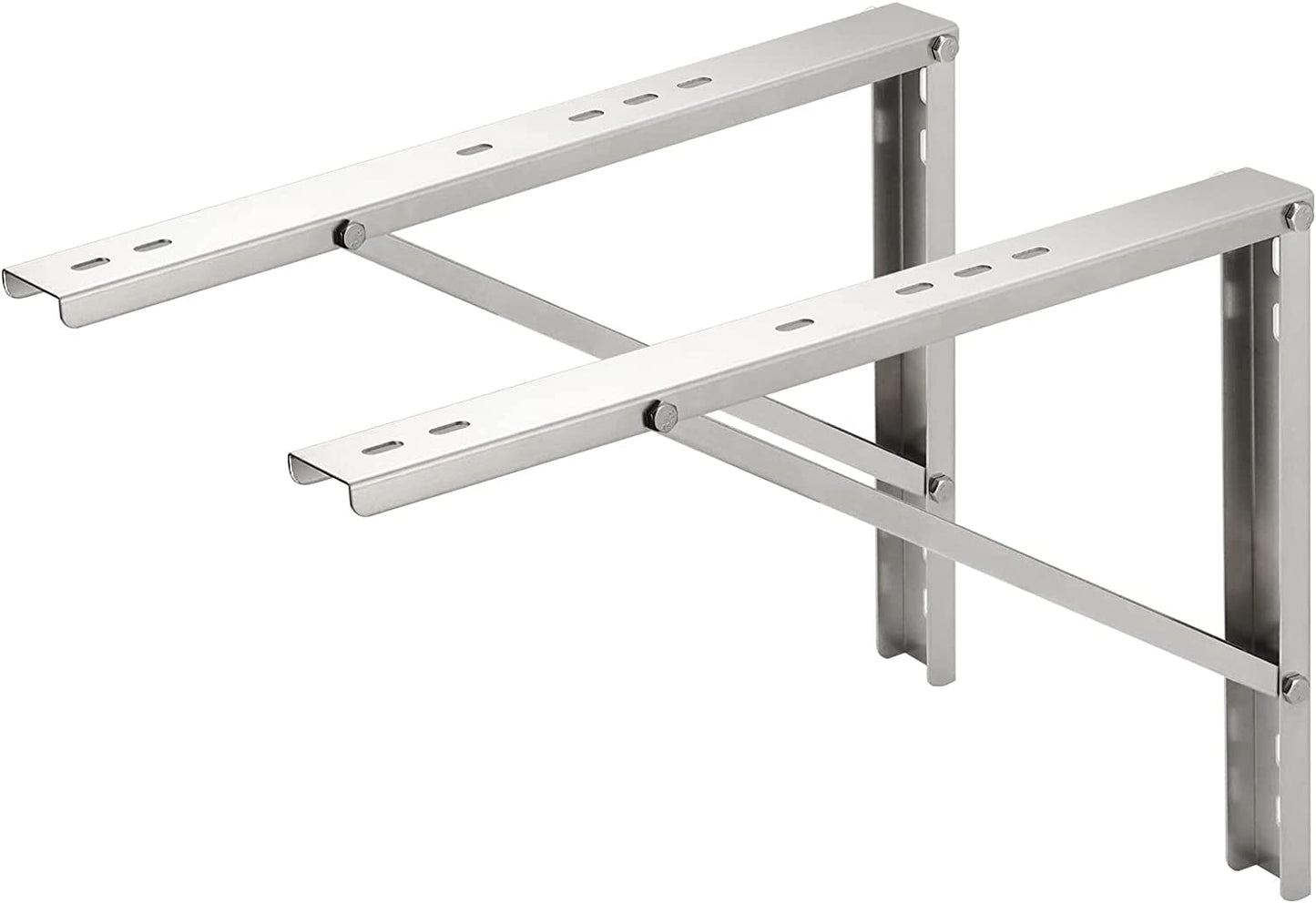 Mini Split AC Condenser Wall Mount Bracket -Max Support 350 Lbs - TOSOT Direct