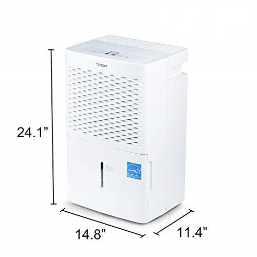 50 Pint Dehumidifier with Internal Pump (2012 DOE 70 Pint) - TOSOT Direct