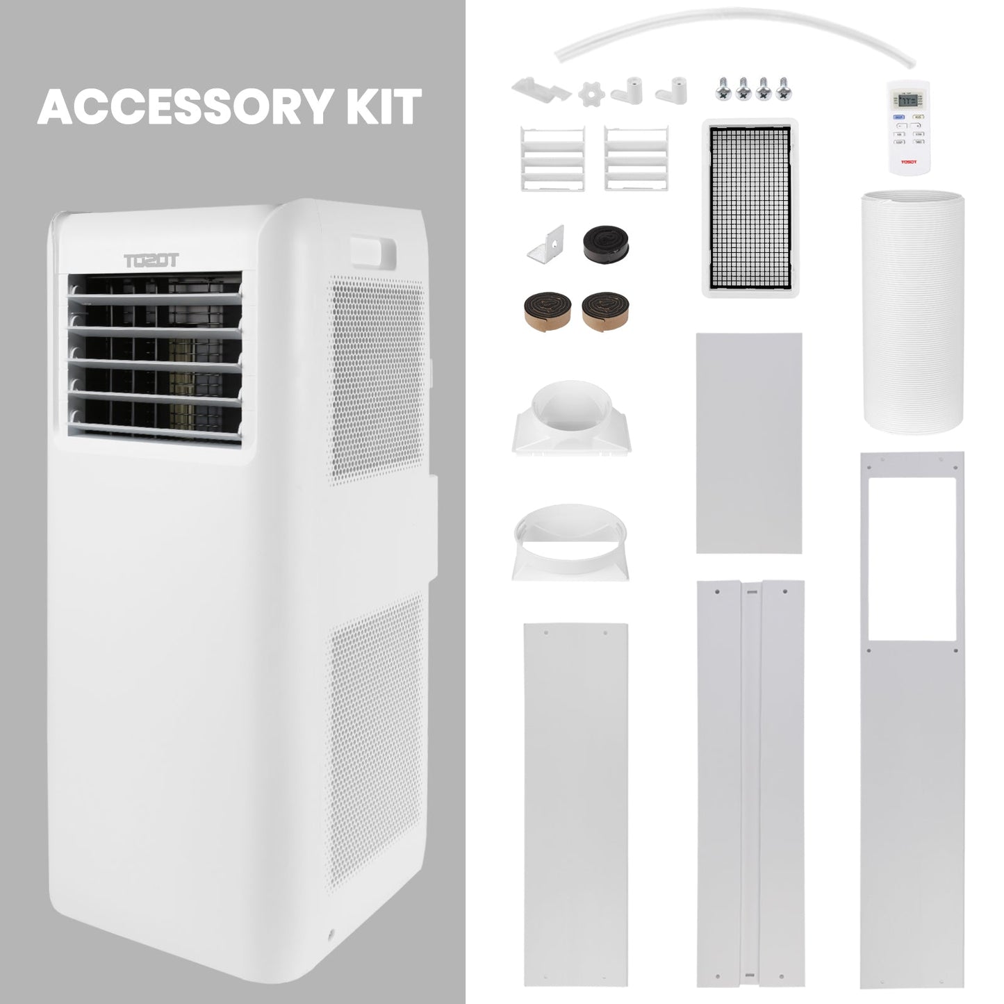 (Open Box) Aovia 8,000 BTU Portable Air Conditioner - TOSOT Direct