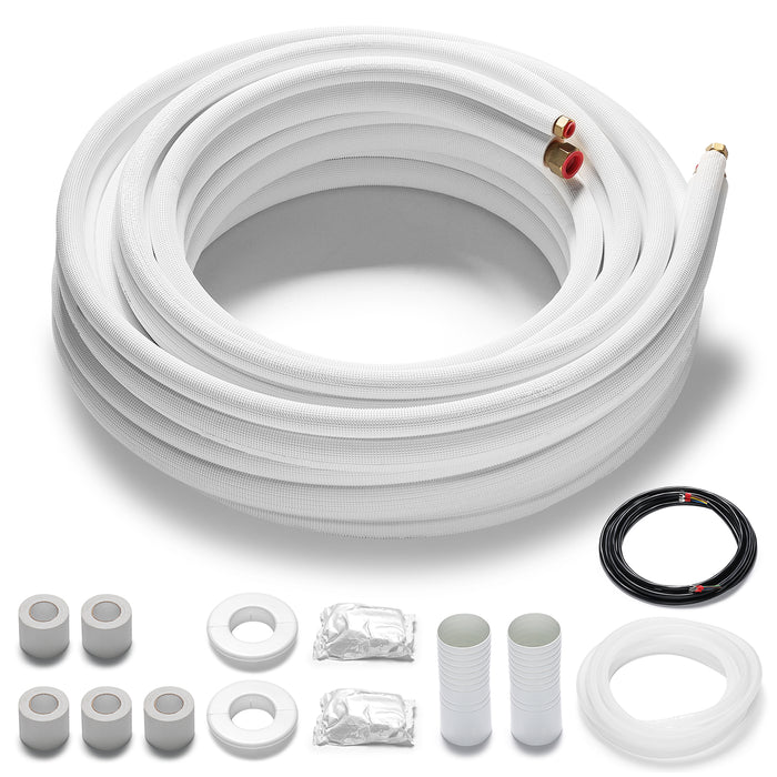 Mini-Split AC Copper Line Set 16Ft. /25 Ft. /50 Ft.