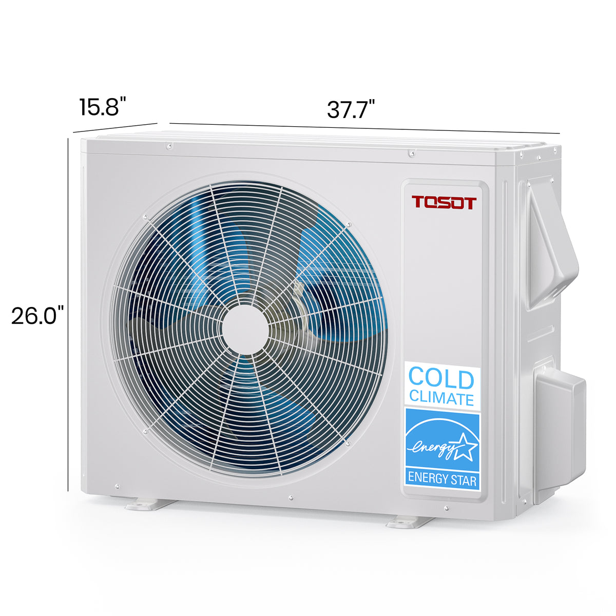 Aoraki 18,000 BTU Ceiling Cassette Mini Split Air Conditioner, 21 SEER2 - 230V