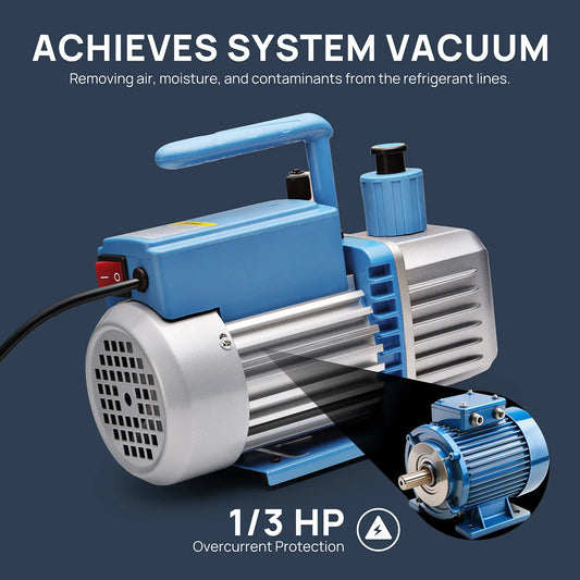 Vacuum Pump and Gauge Set