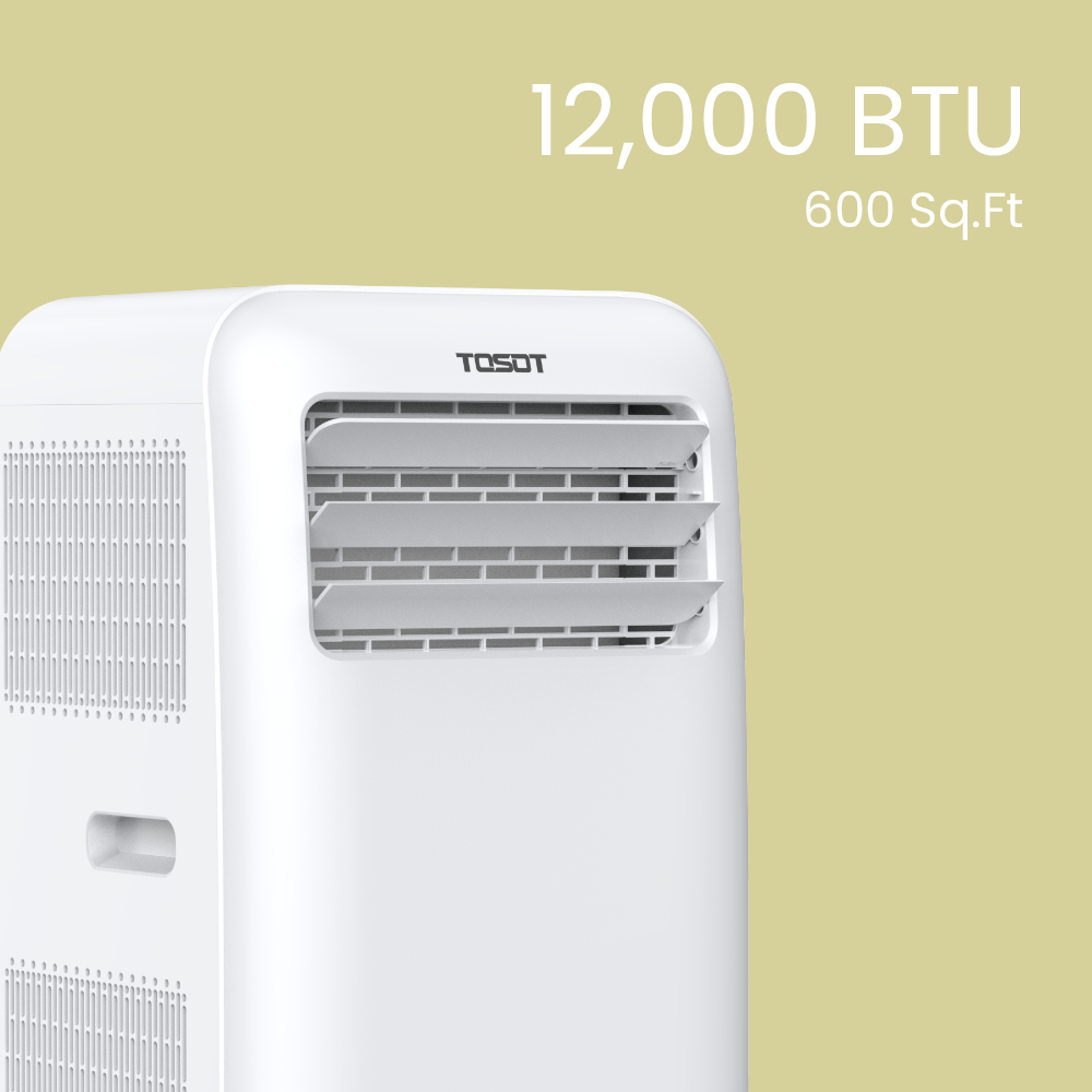 (Open Box) Aomi 12,000 BTU Smart Portable Air Conditioner - TOSOT Direct