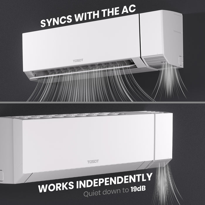 Energy Recovery Ventilator For Fresh Air Exchange