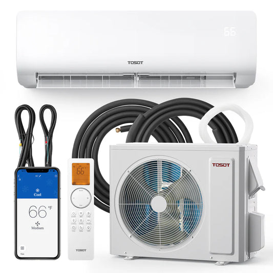 (Open Box) 12,000 BTU Mini-Split Heat Pump Air Conditioner-120V