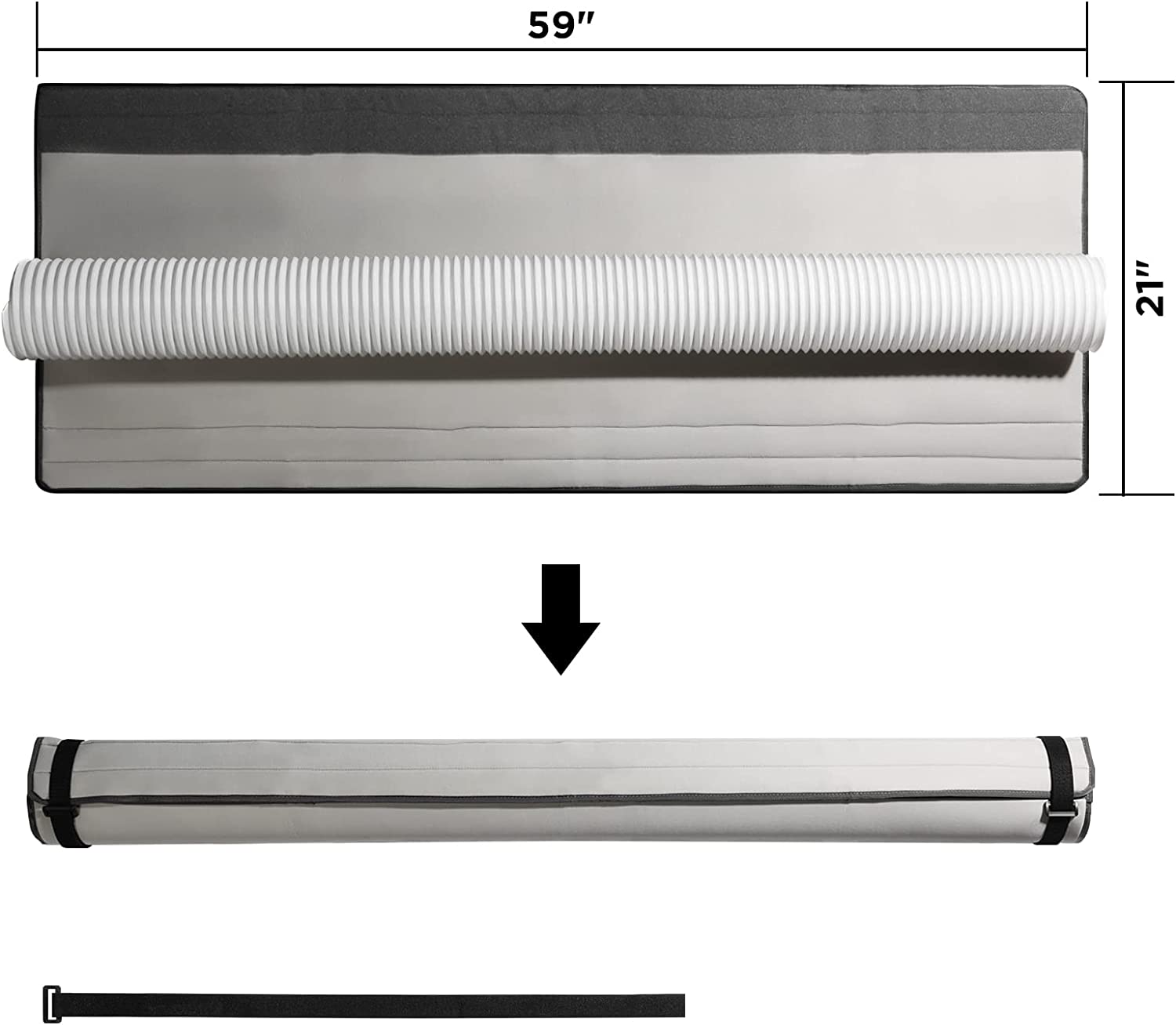 Insulated Hose Cover for Portable AC - TOSOT Direct