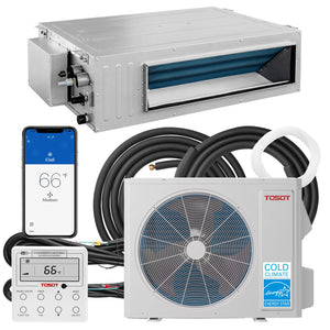 Aoraki 24,000 BTU Ducted Mini Split Air Conditioner, 19.5 SEER2 - 230V