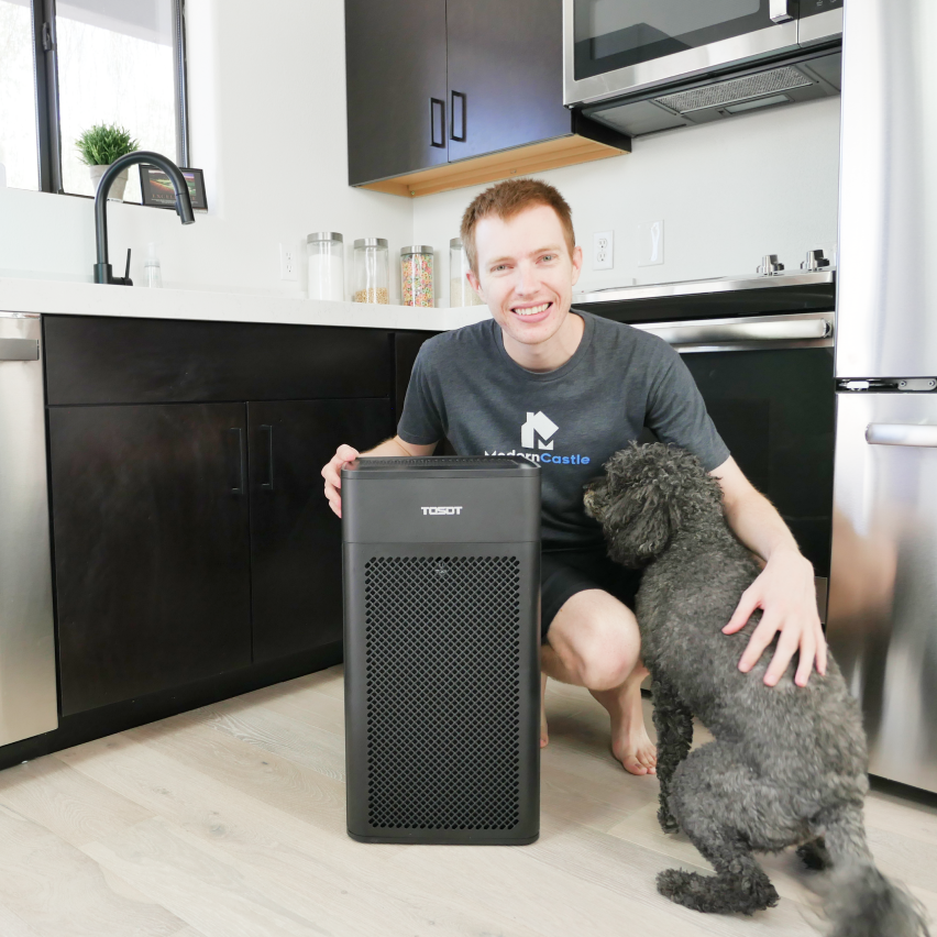 5 stars , Love it! The air smells so much cleaner. The auto fan works well.By. Modern C