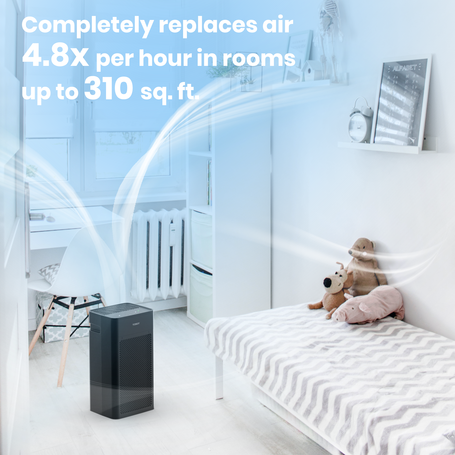 (Open Box) KJ350G True HEPA Air Purifier - TOSOT Direct