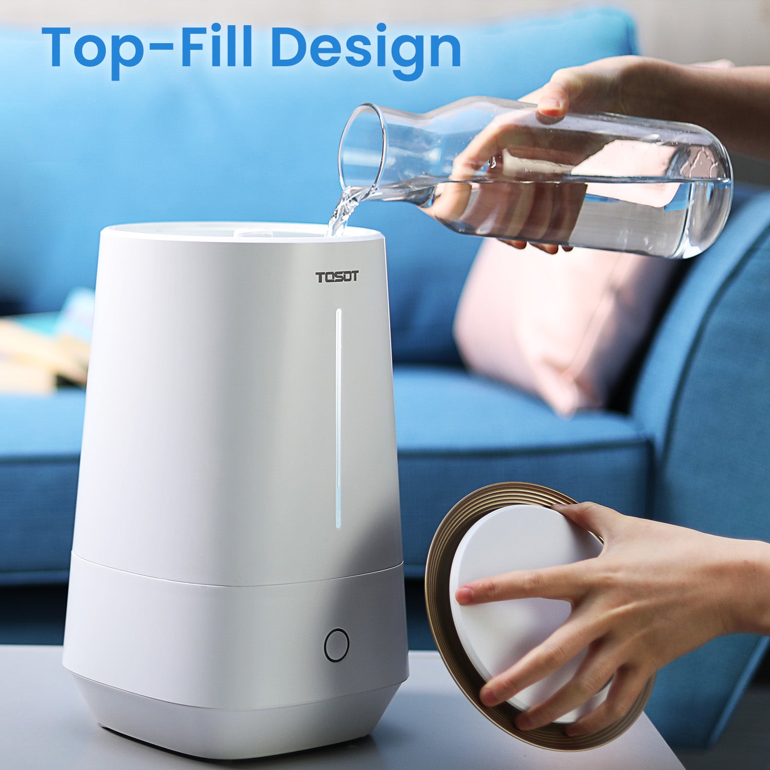 (Open Box) Ultrasonic Cool Mist Humidifier 4L - TOSOT Direct