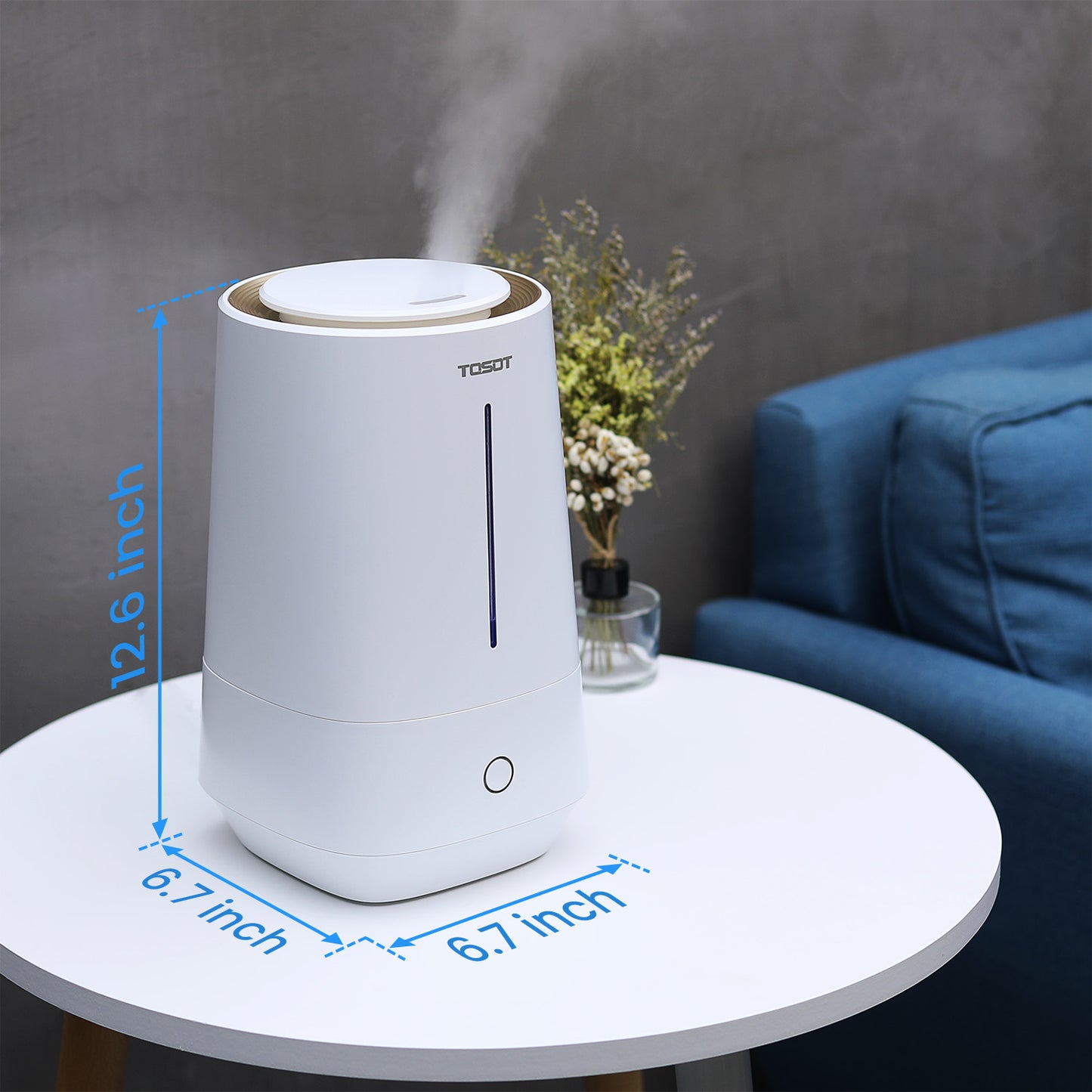 (Open Box) Ultrasonic Cool Mist Humidifier 4L - TOSOT Direct