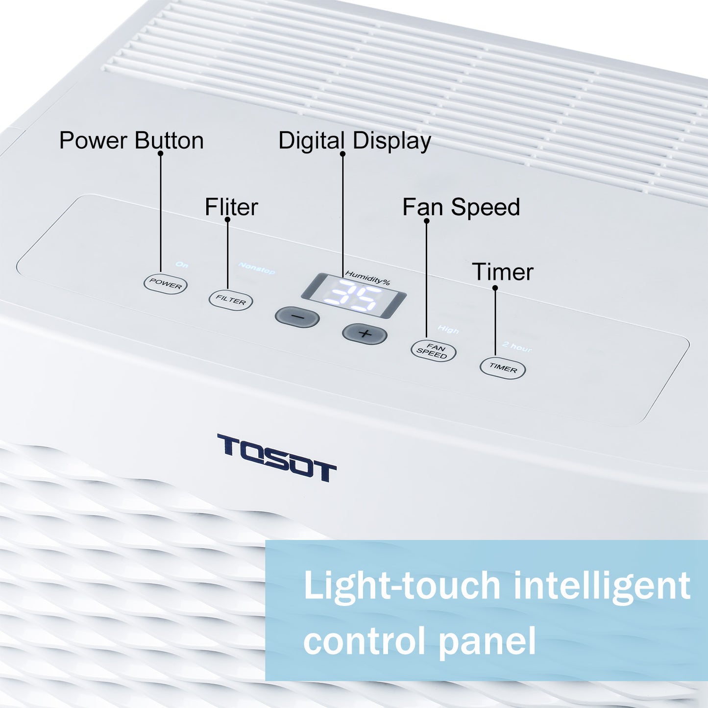 light-touch intelligent control panel